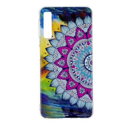 Púzdro SILIKÓNOVÉ SLIM CASE ART pre SAMSUNG GALAXY A7 (A750F) 2018 - mandala