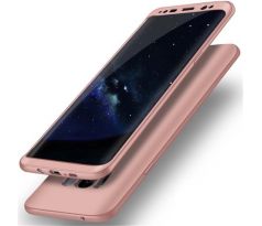 360°TPU Ochranný kryt pre SAMSUNG GALAXY A6 (A600F) 2018 - ružové