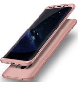 360°TPU Ochranný kryt pre SAMSUNG GALAXY A7 (A750F) 2018 - ružové