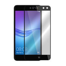 Tvrdené sklo 5D FULL COVER (full glue) 9H PRO (TG) pre HUAWEI MATE 10 LITE - čierne