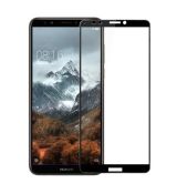 Tvrdené sklo 5D FULL COVER (full glue) 9H PRO (TG) pre HUAWEI Y7/Y7 PRIME (2018) - čierne