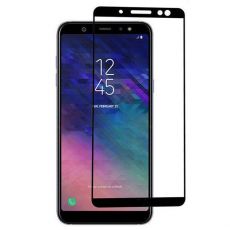 Tvrdené sklo 5D FULL COVER (full glue) 9H PRO (TG) pre SAMSUNG GALAXY A6+ (A605F) 2018 - čierne