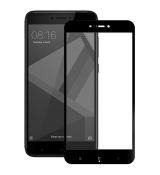 Tvrdené sklo 5D FULL COVER (full glue) 9H PRO (TG) pre XIAOMI REDMI NOTE 4 - čierne