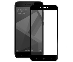 Tvrdené sklo 5D FULL COVER (full glue) 9H PRO (TG) pre XIAOMI REDMI NOTE 4 - čierne