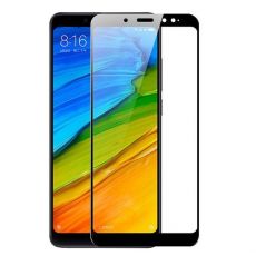 Tvrdené sklo 5D FULL COVER (full glue) 9H PRO (TG) pre XIAOMI REDMI NOTE 5 (NOTE 5 PRO) - čierne