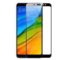 Tvrdené sklo 5D FULL COVER (full glue) 9H PRO (TG) pre XIAOMI REDMI NOTE 5 (NOTE 5 PRO) - čierne