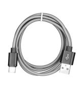 Kábel USB - micro USB TYP C 3.0 univerzálny 1m - čierny