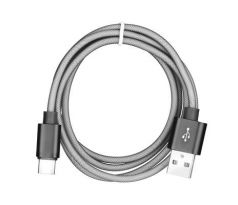 Kábel USB - micro USB TYP C 3.0 univerzálny 1m - čierny