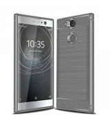 Púzdro CARBON CASE pre SONY XPERIA XA2 ULTRA - šedé