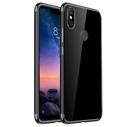 Púzdro ELEGANCE TPU CASE pre XIAOMI REDMI NOTE 6 (NOTE 6 PRO) - čierne