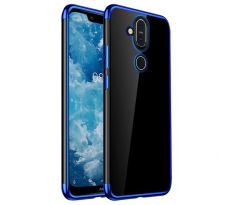 Púzdro ELEGANCE TPU CASE pre NOKIA 8.1 (2018) - modré