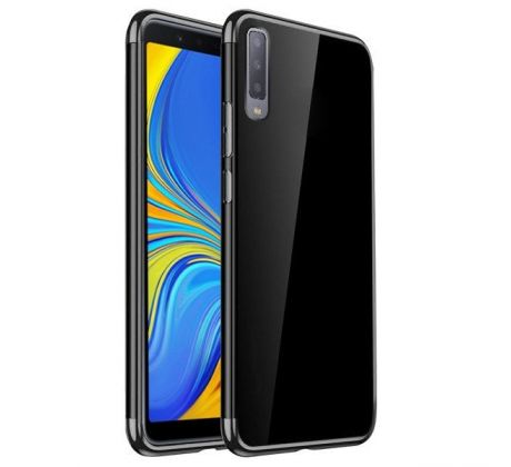 Púzdro ELEGANCE TPU CASE pre SAMSUNG GALAXY A7 (A750F) 2018 - čierne