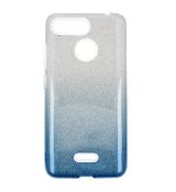 Púzdro FORCELL SHINING pre XIAOMI Redmi 6 - modro strieborné