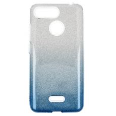 Púzdro FORCELL SHINING pre XIAOMI Redmi 6 - modro strieborné