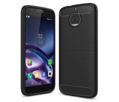 Púzdro CARBON CASE pre LENOVO MOTO G5s - čierne