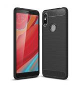 Púzdro CARBON CASE pre XIAOMI REDMI S2 - čierne