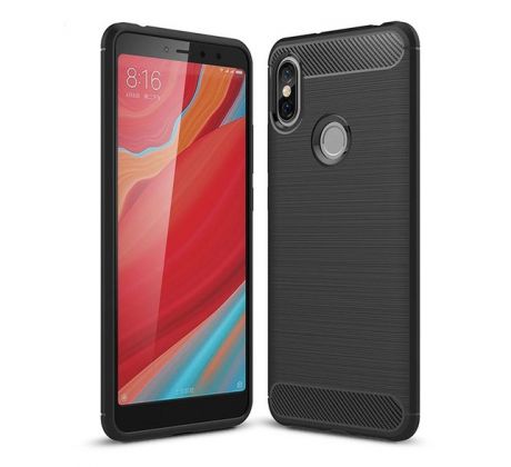 Púzdro CARBON CASE pre XIAOMI REDMI S2 - čierne