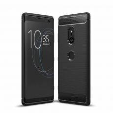 Púzdro CARBON CASE pre SONY XPERIA XZ3 - čierne