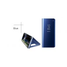 Knižkové púzdro CLEAR VIEW COVER pre SAMSUNG GALAXY J4+ (J415F) 2018 - modré