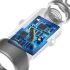 Nabíjačka BASEUS SMALL SCREW do auta 2x USB 3,4A s lightning káblom - čierna