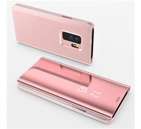 Knižkové púzdro CLEAR VIEW COVER pre SAMSUNG GALAXY S10+ (G975F) - ružové