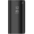 Knižkové púzdro CLEAR VIEW COVER pre SAMSUNG GALAXY S10+ (G975F) - čierne