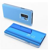 Knižkové púzdro CLEAR VIEW COVER pre SAMSUNG GALAXY J6 (J600F) 2018- modré