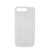 Púzdro FORCELL SHINING pre HUAWEI Y6 (2018) - strieborné