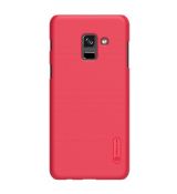 Púzdro NILLKIN FROSTED SHIELD pre SAMSUNG GALAXY A8 (A530F) 2018 - červené