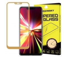 Tvrdené sklo WOZINSKY 5D FULL COVER (full glue) 9H PRO (TG) pre HUAWEI MATE 20 LITE - zlaté