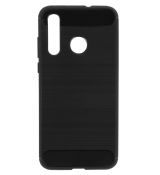 Púzdro CARBON CASE pre HUAWEI NOVA 4 - čierne
