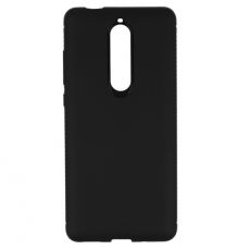 Púzdro TWILL TEXTURE pre NOKIA 5.1 (2018) - čierne