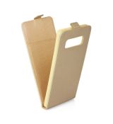 Púzdro knižkové SLIM FLIP FLEXI FRESH pre SAMSUNG GALAXY NOTE 8 (N950F) - zlaté