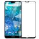 Tvrdené sklo 5D FULL COVER (full glue) 9H PRO (TG) pre NOKIA 7.1 (2018) - čierne