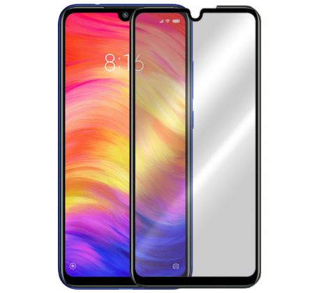 Tvrdené sklo 5D FULL COVER (full glue) 9H PRO (TG) pre XIAOMI REDMI NOTE 7 (NOTE 7 PRO) - čierne