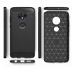 Púzdro CARBON LUX CASE pre MOTOROLA MOTO G7 PLAY - čierne