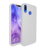 Púzdro 360 FULL BODY + TVRDENÉ SKLO pre HUAWEI NOVA 3 - strieborné