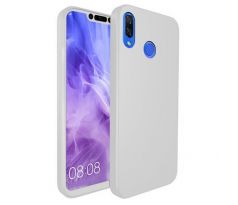 Púzdro 360 FULL BODY + TVRDENÉ SKLO pre HUAWEI NOVA 3 - strieborné