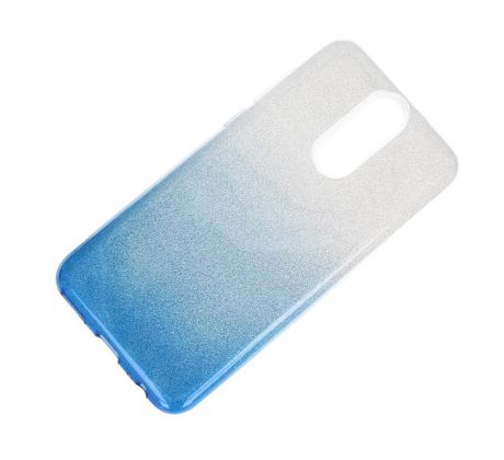 Púzdro SHINING CASE pre LG K10 2018 (LG K11) - strieborno modré