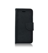 Púzdro knižkové diárové FANCY pre SAMSUNG GALAXY J6+ (J610F) 2018 - čierne