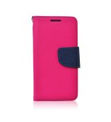 Púzdro knižkové diárové FANCY pre MOTOROLA MOTO G7/G7 PLUS - ružovo modré
