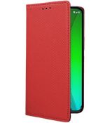Púzdro knižkové SMART BOOK CASE pre MOTOROLA MOTO G7/G7 PLUS - červené