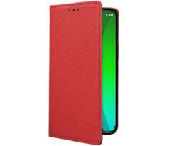 Púzdro knižkové SMART BOOK CASE pre MOTOROLA MOTO G7/G7 PLUS - červené