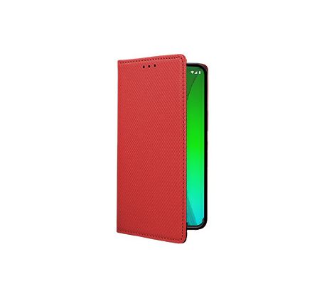 Púzdro knižkové SMART BOOK CASE pre MOTOROLA MOTO G7/G7 PLUS - červené