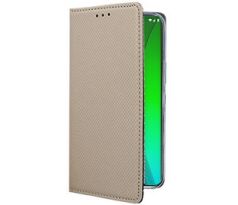 Púzdro knižkové SMART BOOK CASE pre MOTOROLA MOTO G7/G7 PLUS - zlaté