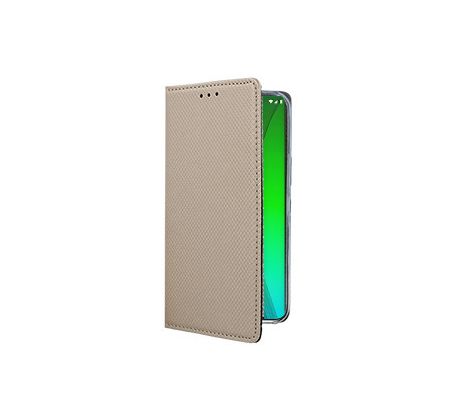 Púzdro knižkové SMART BOOK CASE pre MOTOROLA MOTO G7/G7 PLUS - zlaté