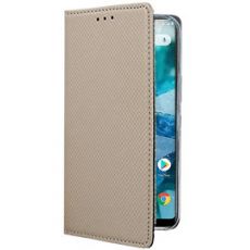 Púzdro knižkové SMART BOOK CASE pre NOKIA 7.1 (2018) - zlaté