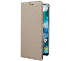 Púzdro knižkové SMART BOOK CASE pre NOKIA 7.1 (2018) - zlaté