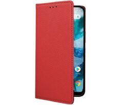 Púzdro knižkové SMART BOOK CASE pre NOKIA 7.1 (2018) - červené