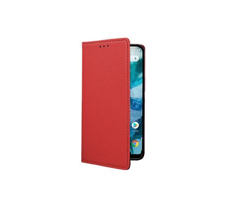 Púzdro knižkové SMART BOOK CASE pre NOKIA 7.1 (2018) - červené